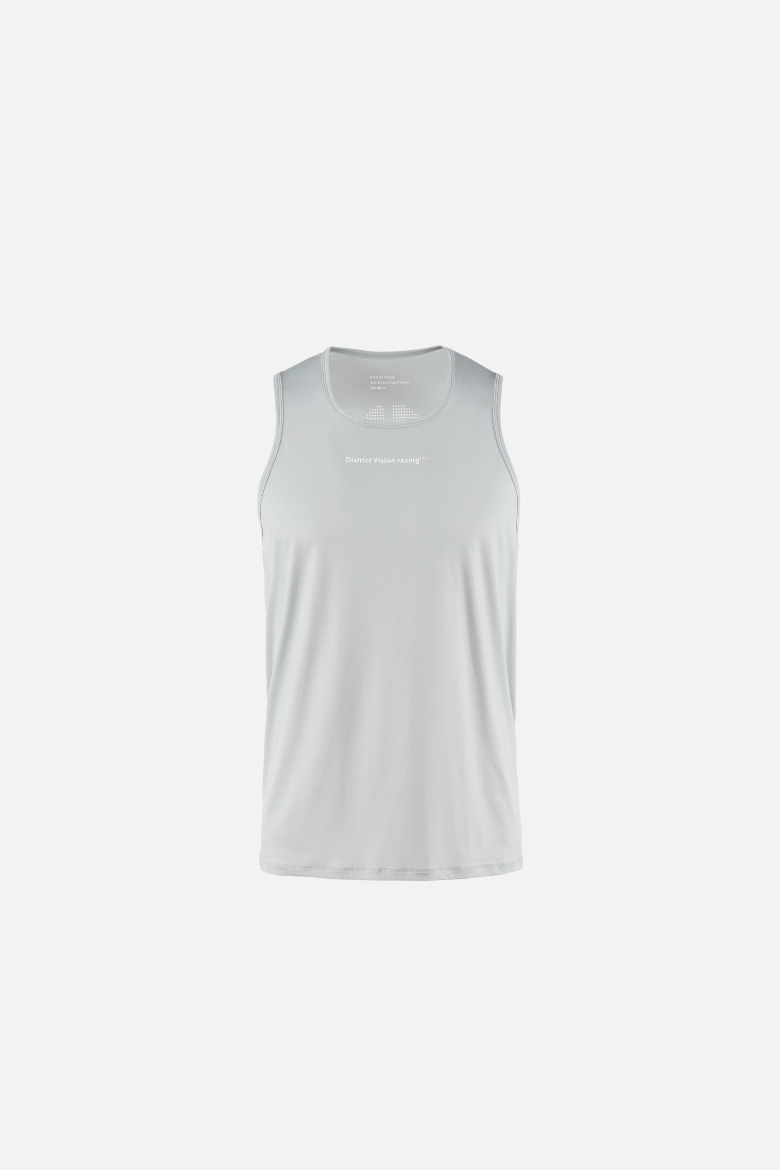 District Vision｜Ultralight Aloe Singlet "Granite"