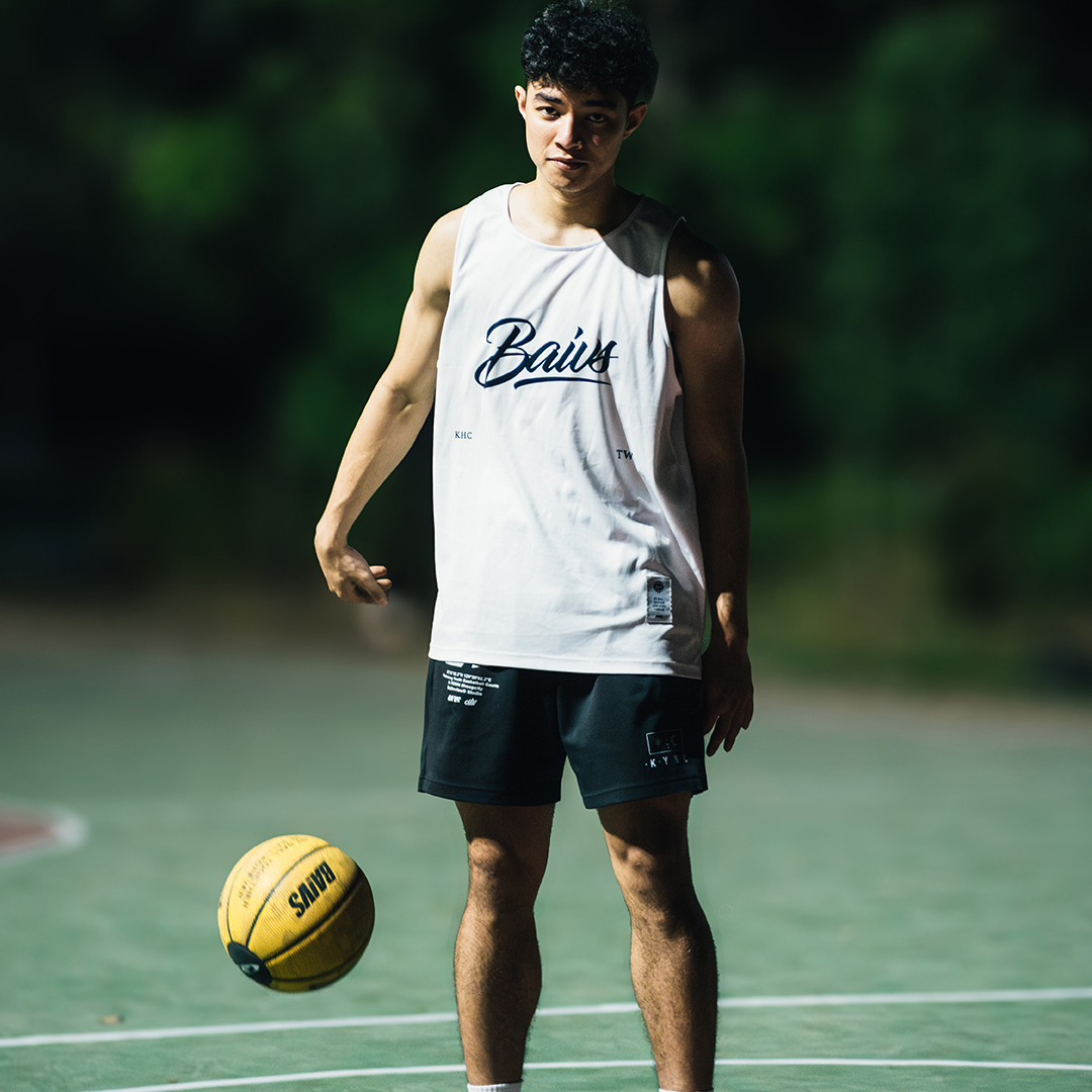 Baivs Basic Tank BJT11301 男 球參 球衣 單面 速乾 排汗 背心 白