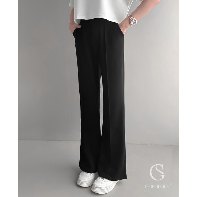 G9678 現貨「3D太空'直腿長褲」