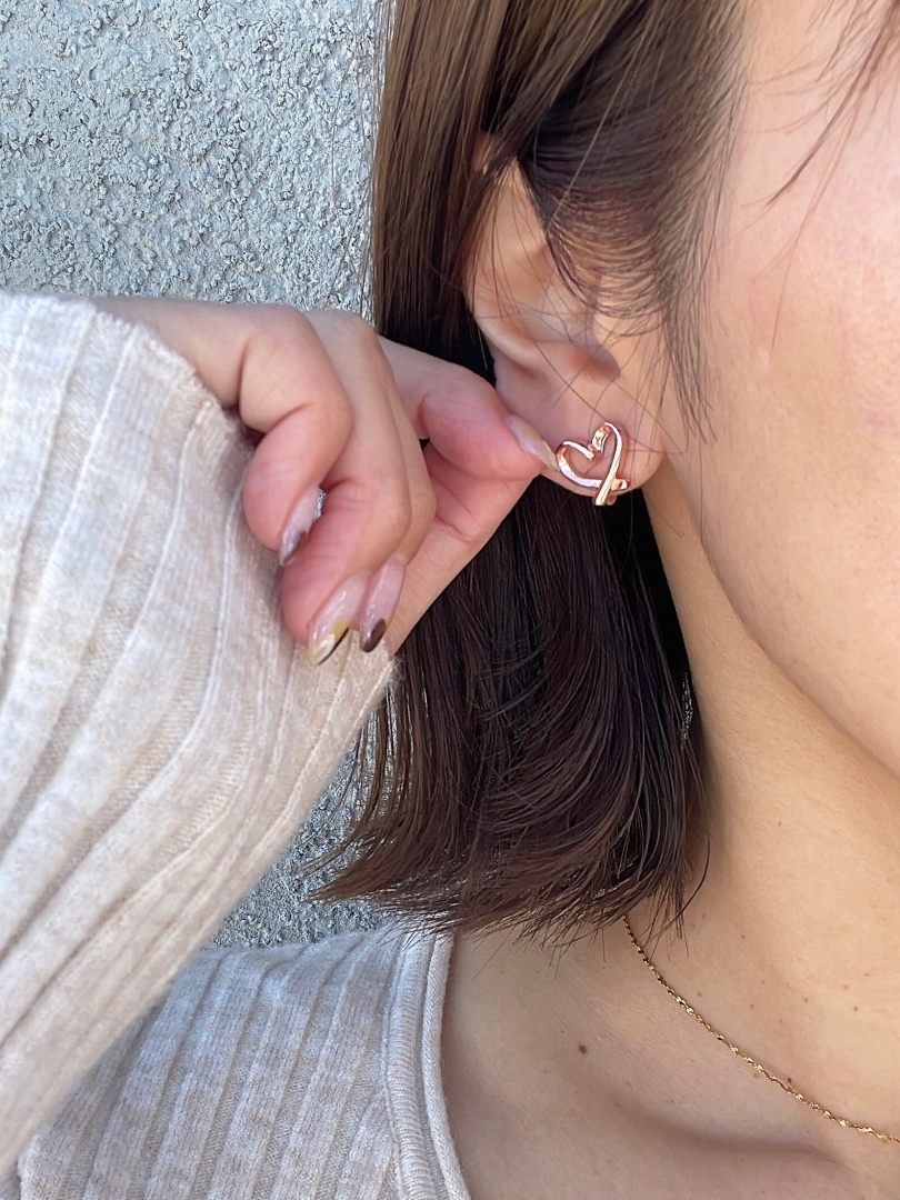 heart earring