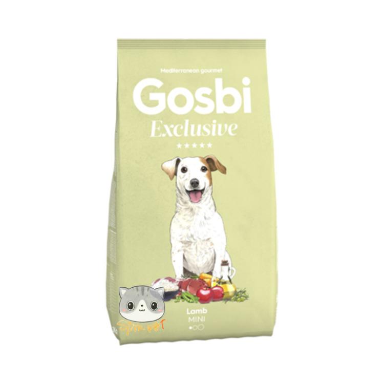 Gosbi Exclusive 小型成犬 純羊肉蔬果配方 7kg