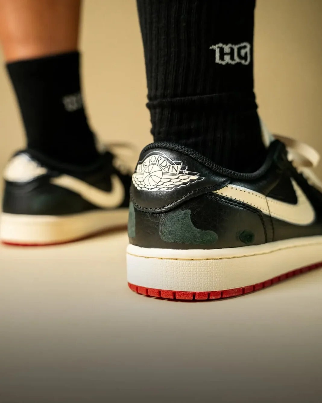 KTQ STORE ‧ Nigel Sylvester x Air Jordan 1 Low OG "Better with Time" 黑米 IB8958-001