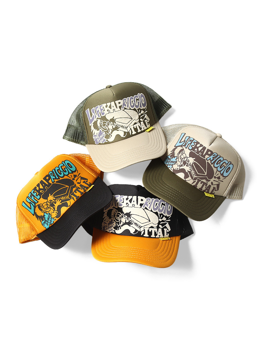 2025AW KAPITAL LIFE CAP PRICCIOPT 卡車帽子K2505XH535
