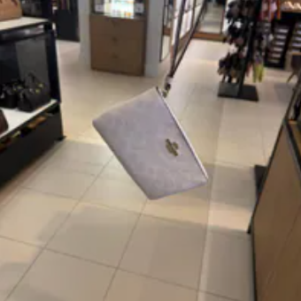 [S] COACH IM/WHITE/CHALK CZ277 LARGE CORNER ZIP SIGNATURE CANVAS, 196395779710 (SCO1194)