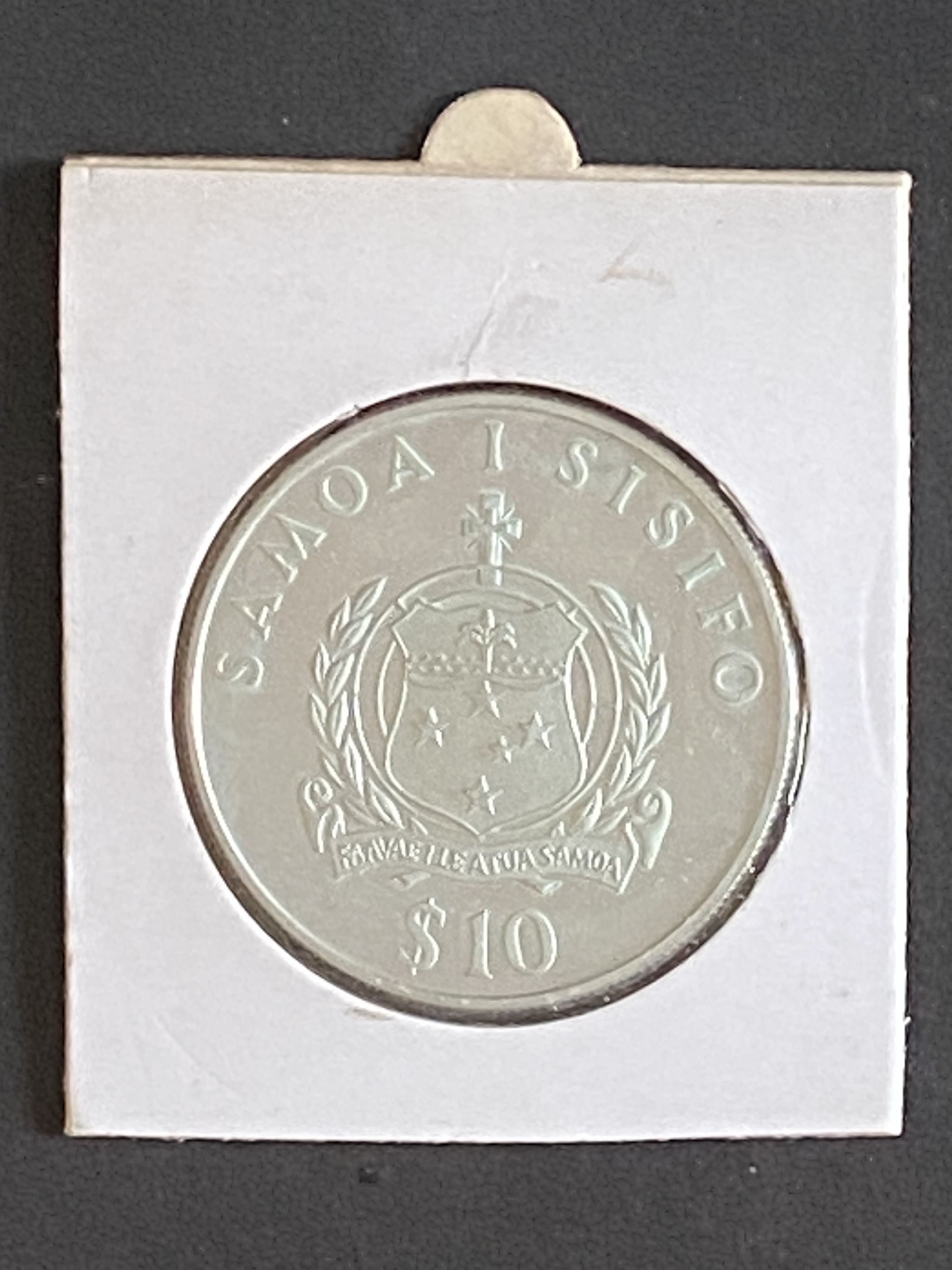 1994 Samoa Queen Elizabeth II 10 Tala Silver Coin (92.5% Silver)