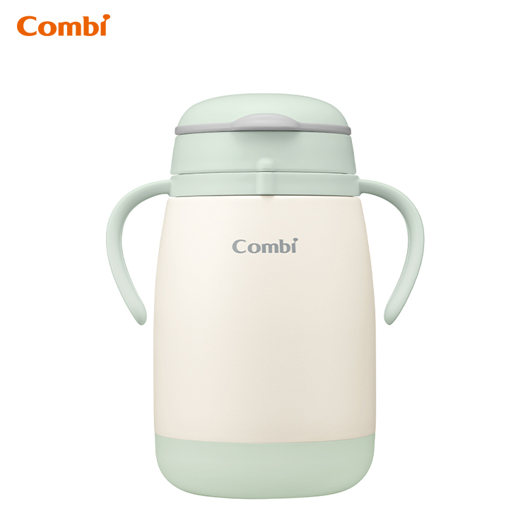 Laku Mug Stainless 370ml 不鏽鋼吸管學習杯 (6個月+) (Mint Green) -119488