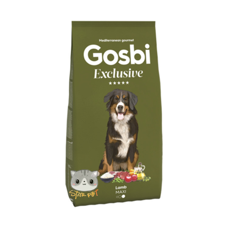 Gosbi Exclusive 大型成犬 純羊肉蔬果配方 12kg