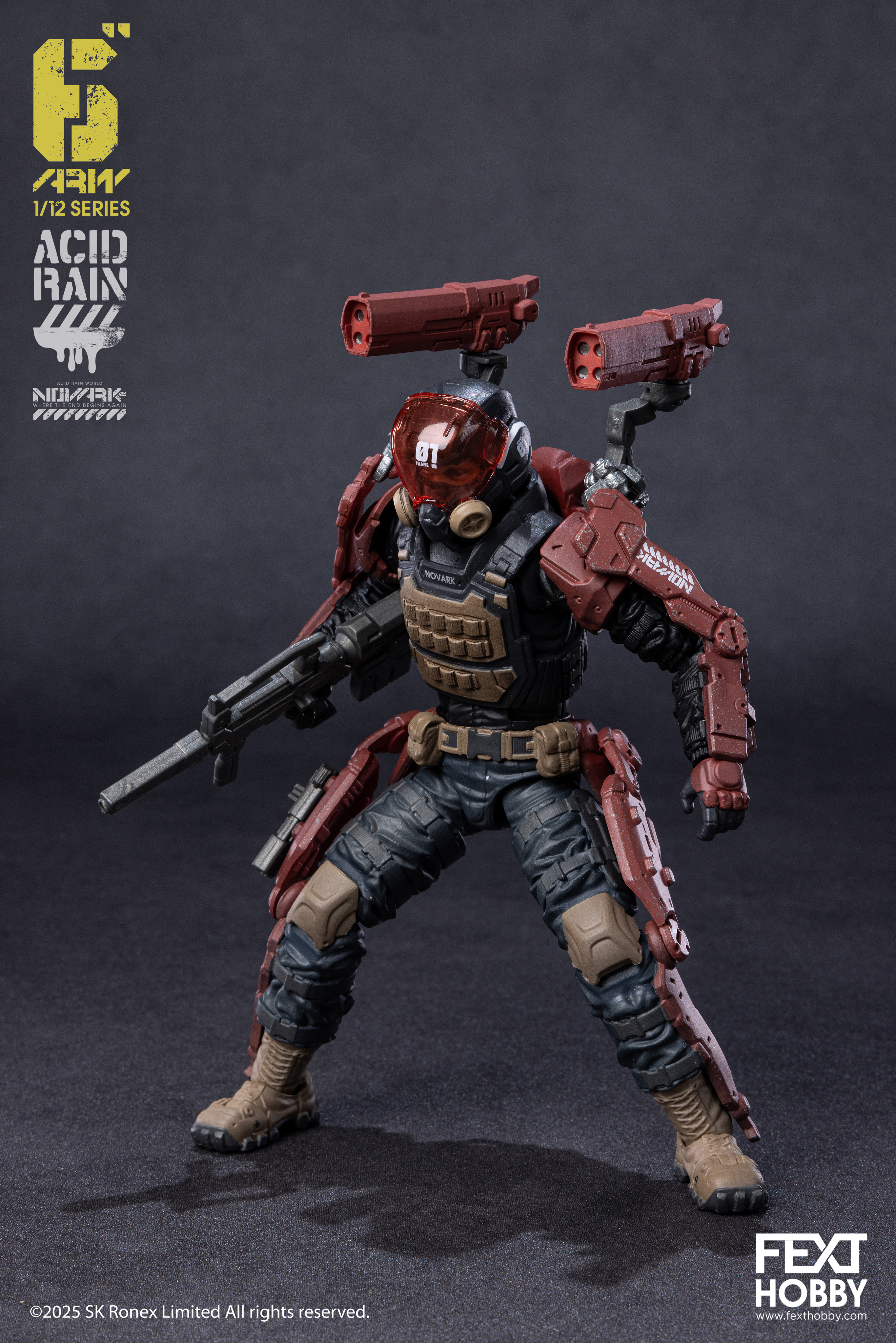 Acid Rain x FEXT HOBBY : 1/12 動作人物系列 - NOVARK (001-004)