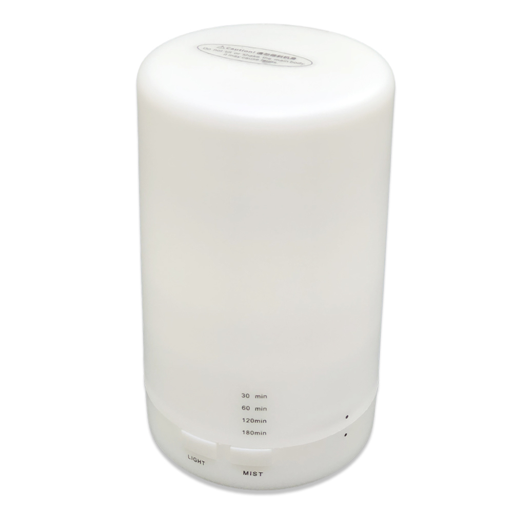 迷你日式風格極簡超音波水氧機(白色/粉色)