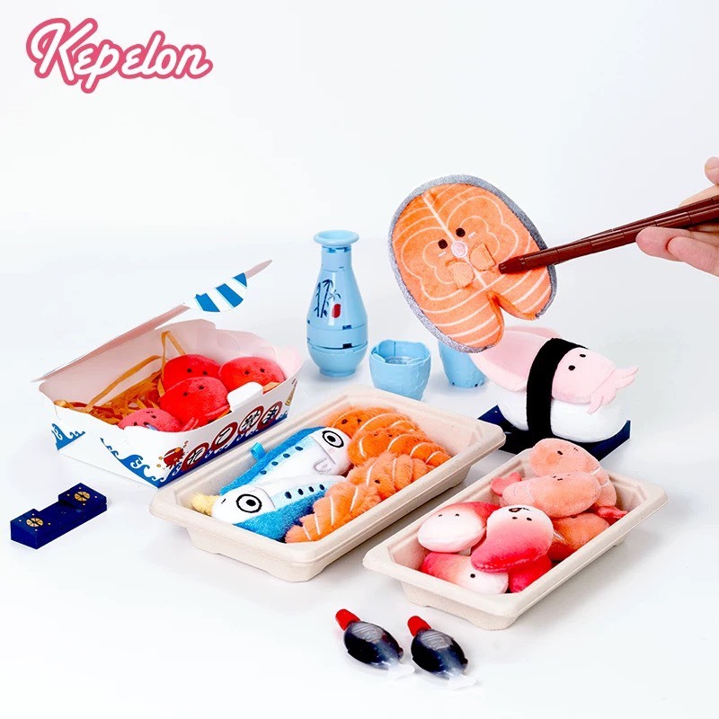 毛絨水產店 海鮮拼盤吊飾