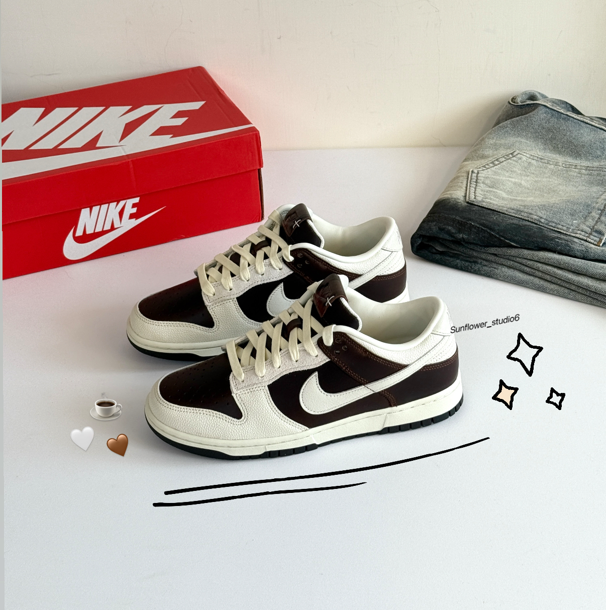 Nike Dunk Low "Fauna Brown" 咖啡牛奶 棕色 咖啡 白色 麂皮 IH7333-200/預購