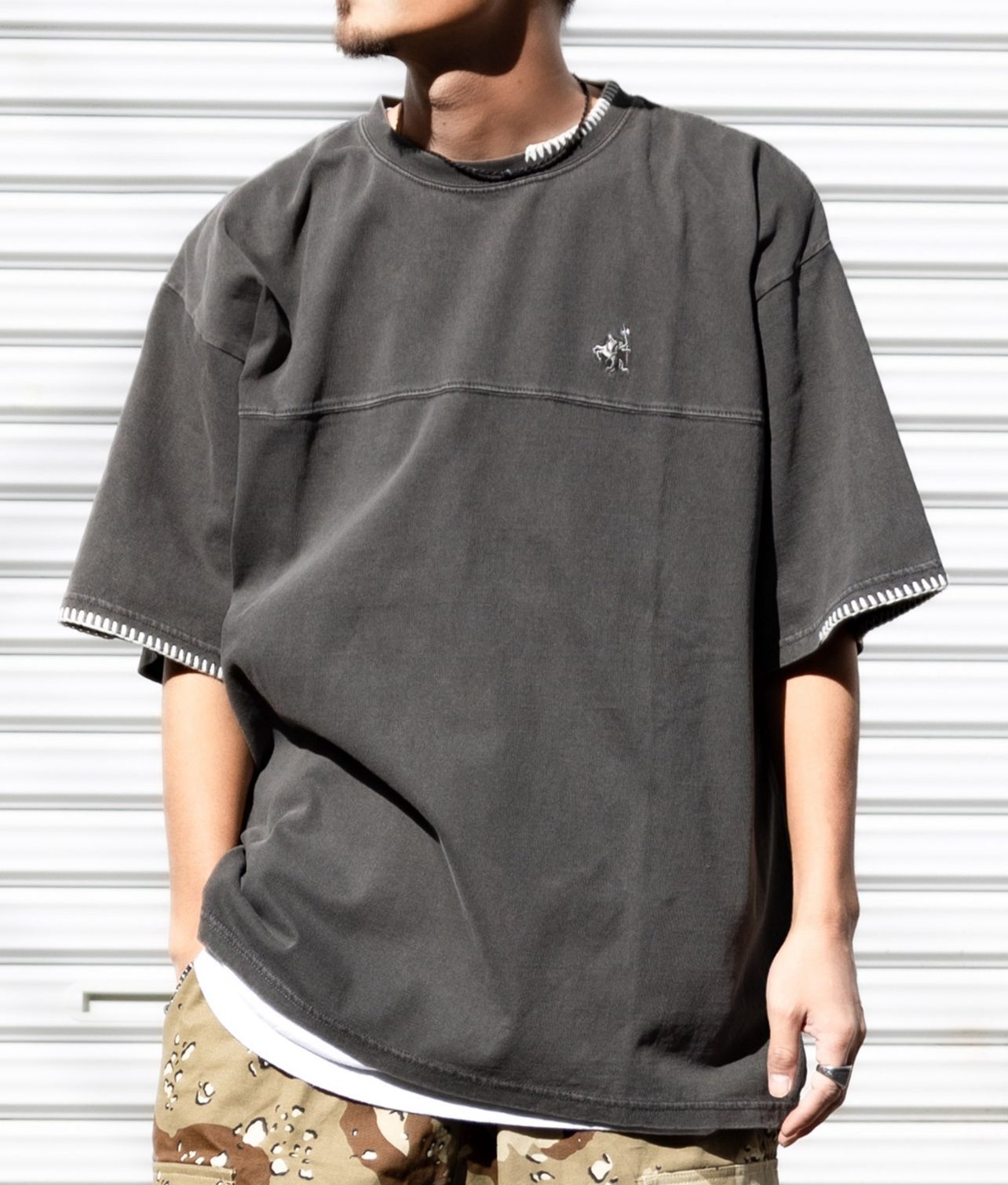 【預購】JN080709 JaVa 復古短袖上衣