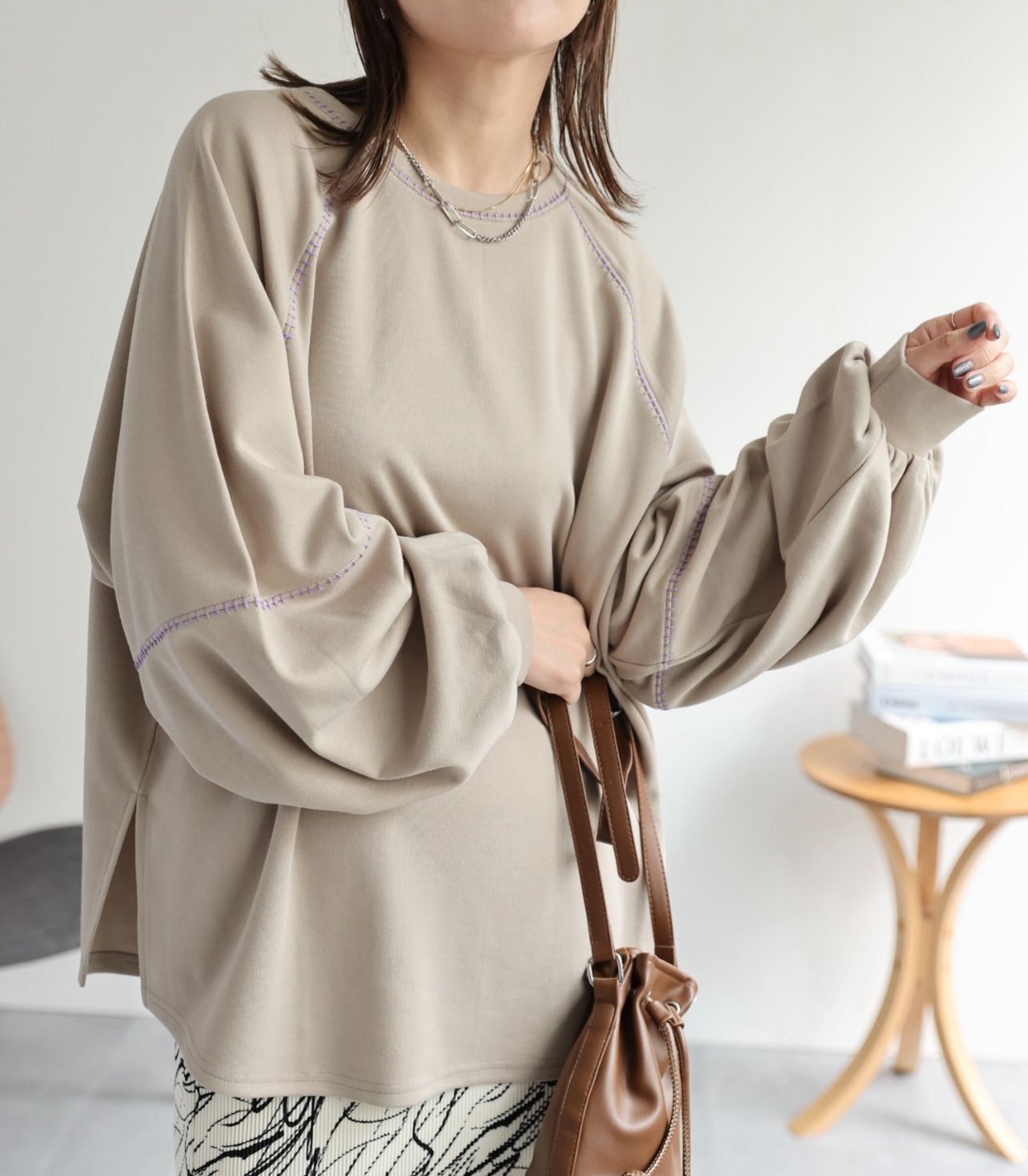 【預購】JN080711 ap retro 休閒寬鬆上衣(FREE SIZE)