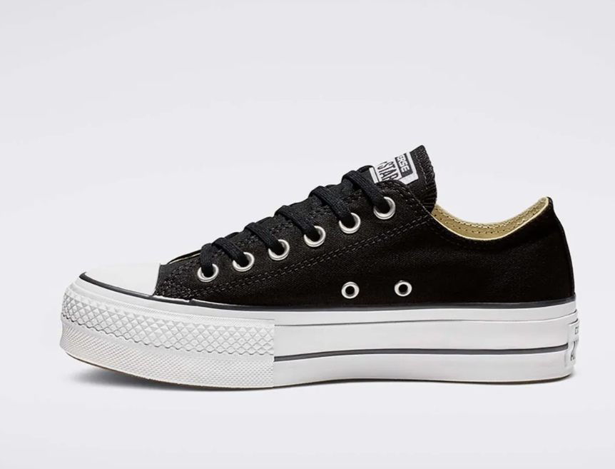 CONVERSE / Chuck Taylor 全明星厚底帆布鞋黑色 560250C / AUG25