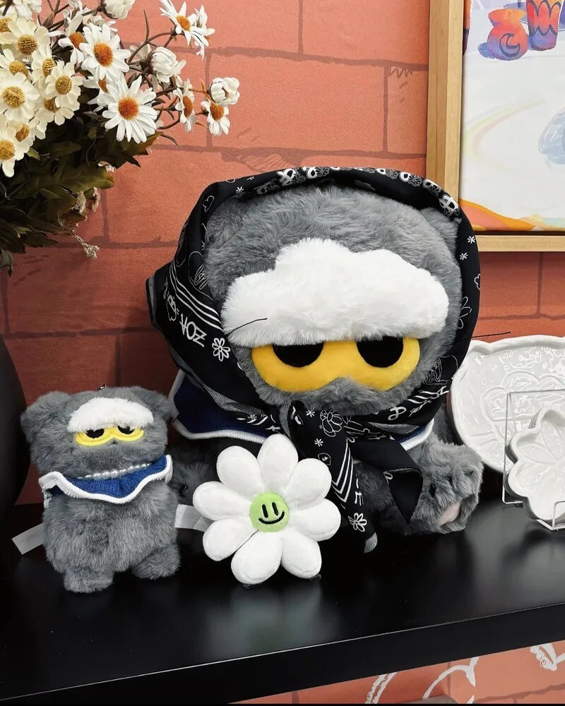 “代購” Zo&friends Zoa G-Dragon GD 權志龍 灰貓 中型 玩偶