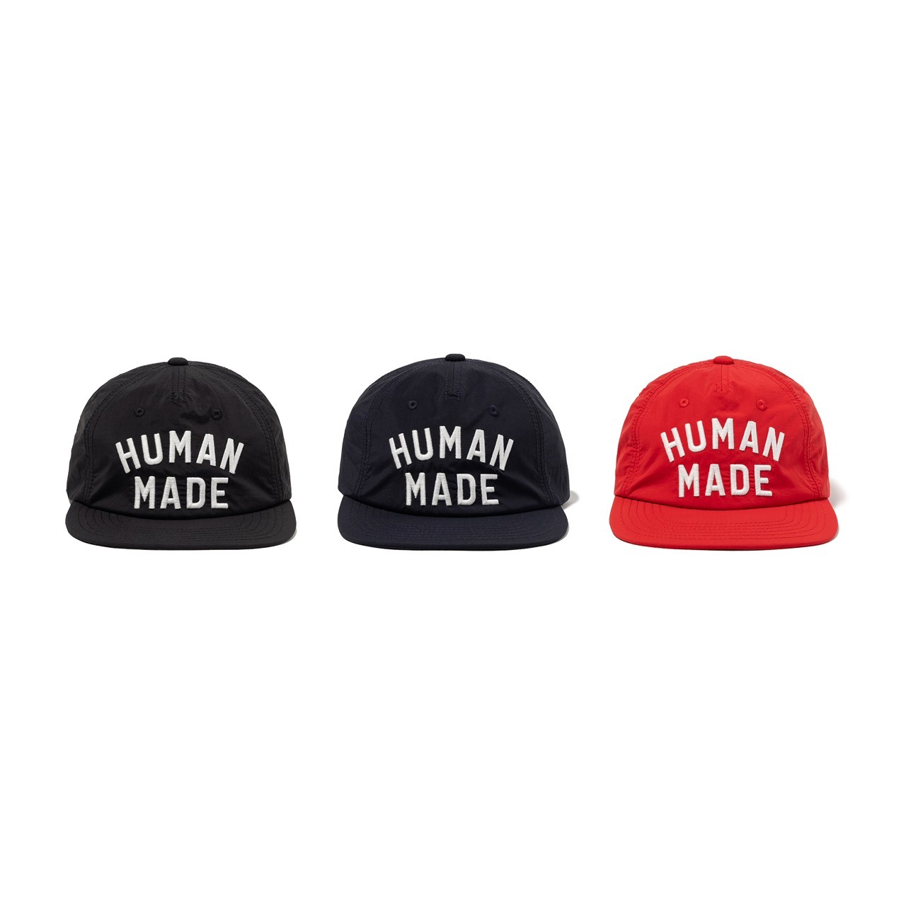 HUMAN MADE 5PANEL NYLON CAP 尼龍小帽