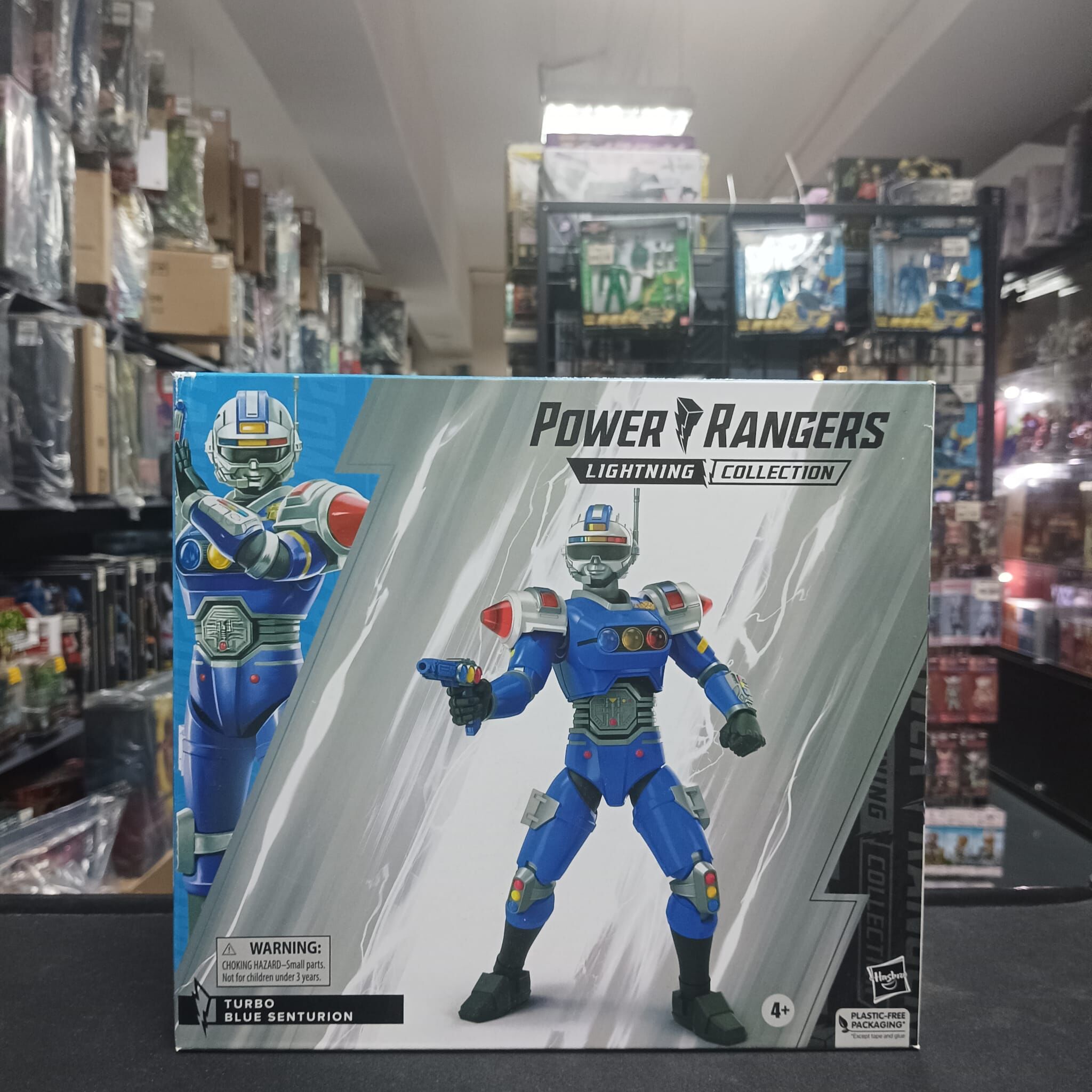 戰隊系列-Power Rangers Lightning Collection Turbo Blue Senturion