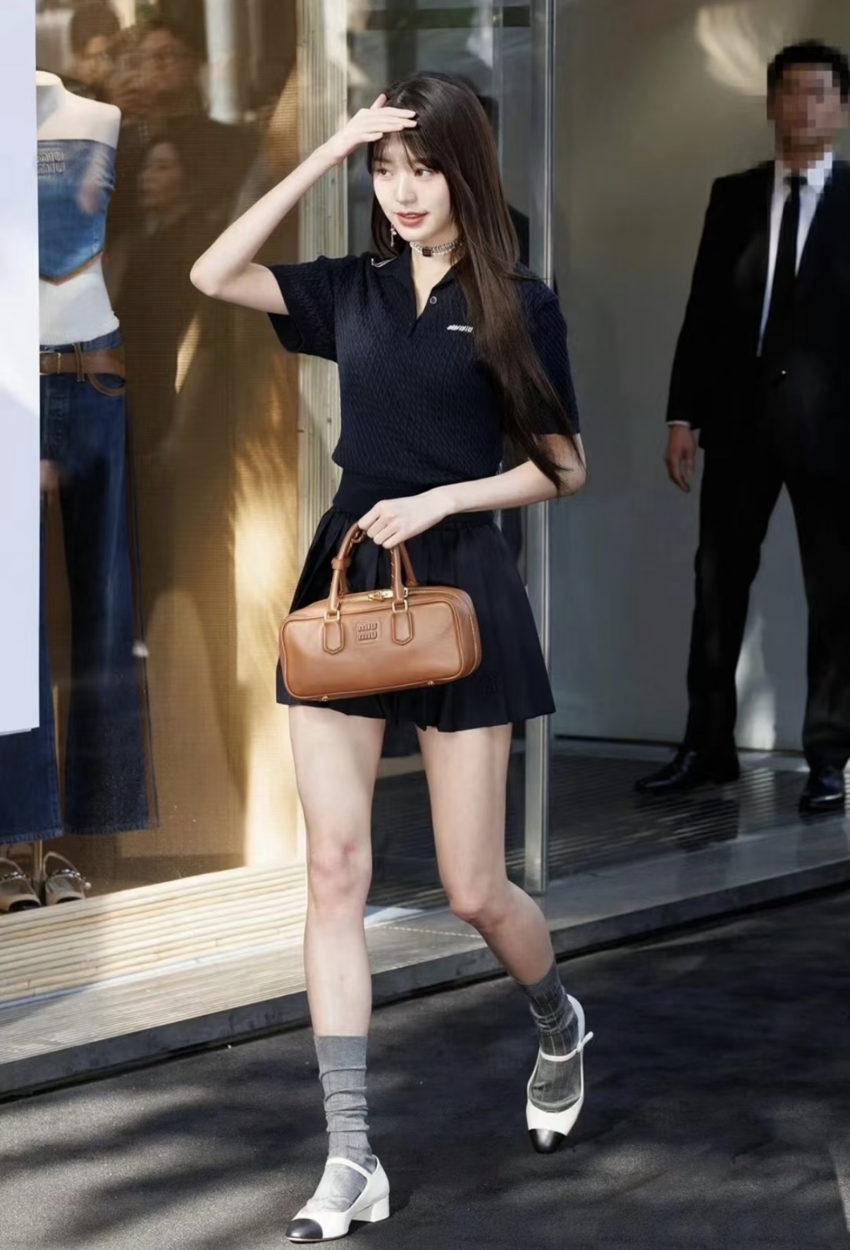 【兩色入】MIU MIU Arcadie 保齡球袋 大號