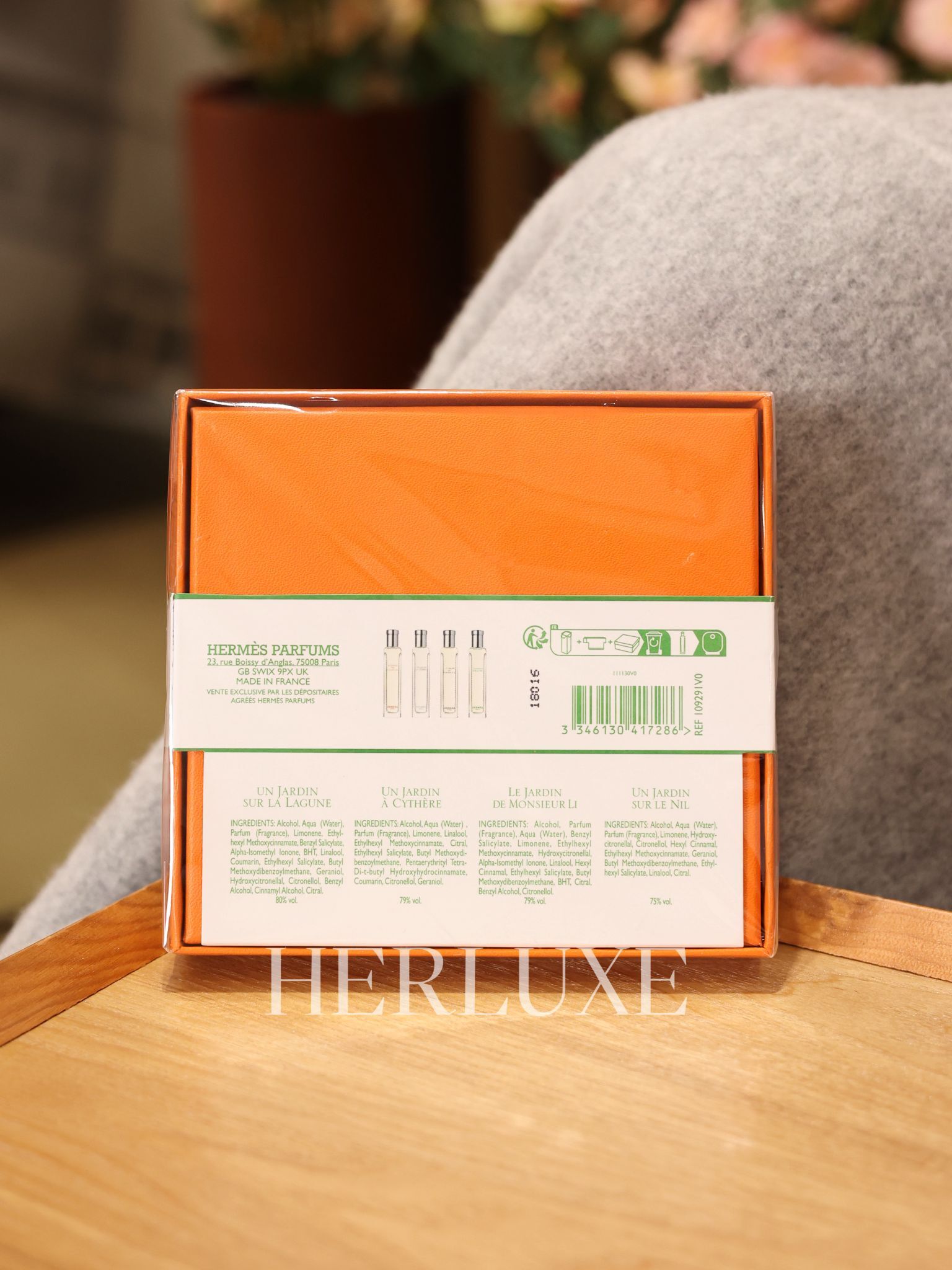 Collection parfums-jardins 4x15ML