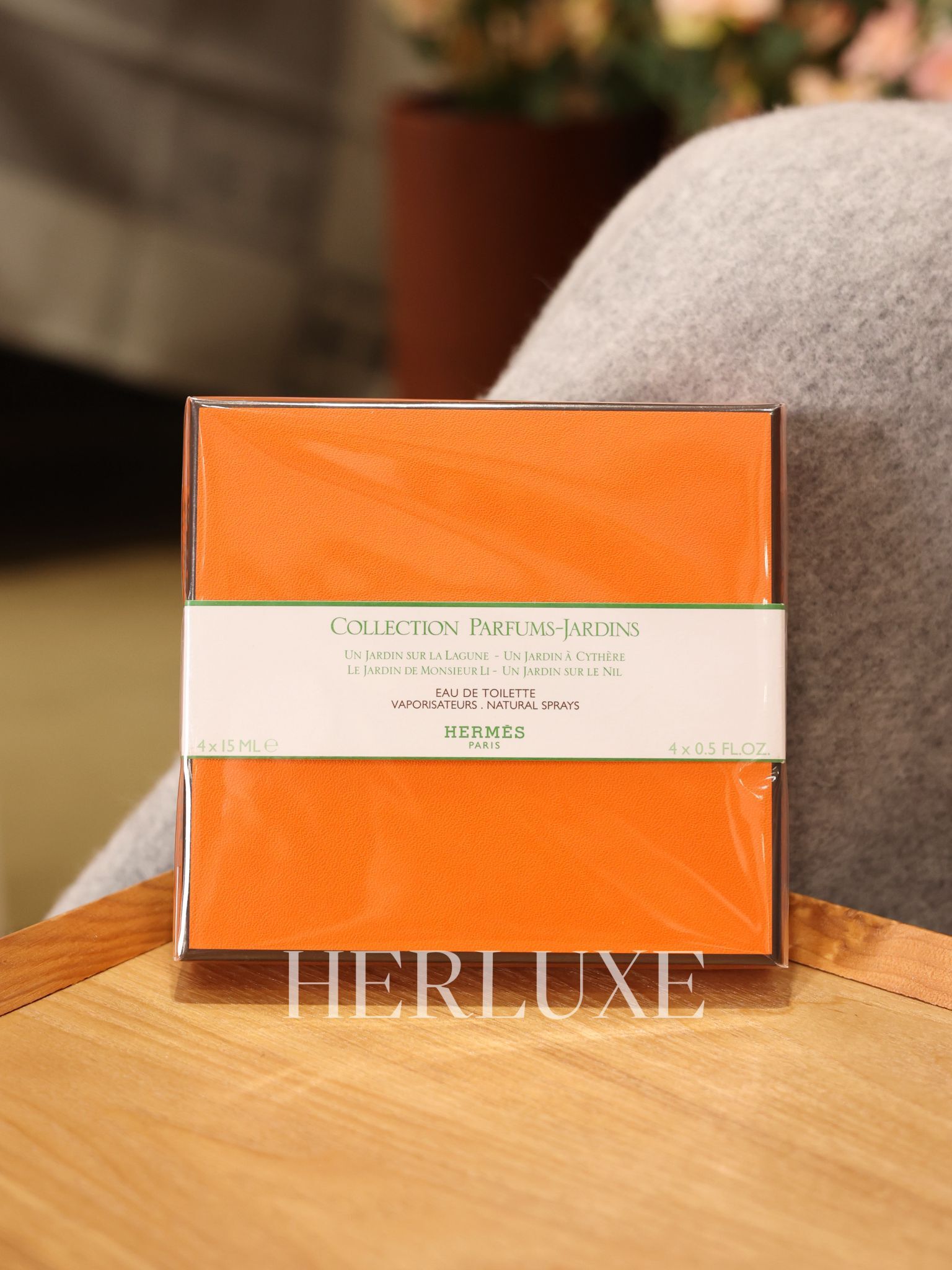 Collection parfums-jardins 4x15ML