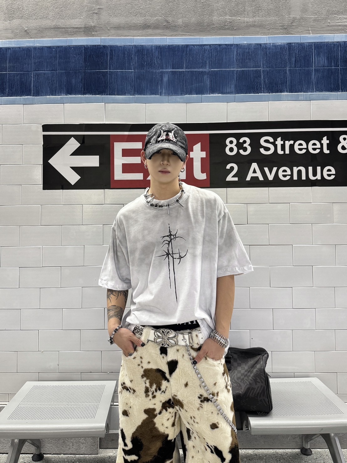 (GOAL) DCM 月牙 BOXY 短寬 做舊 髒髒 水洗 短袖