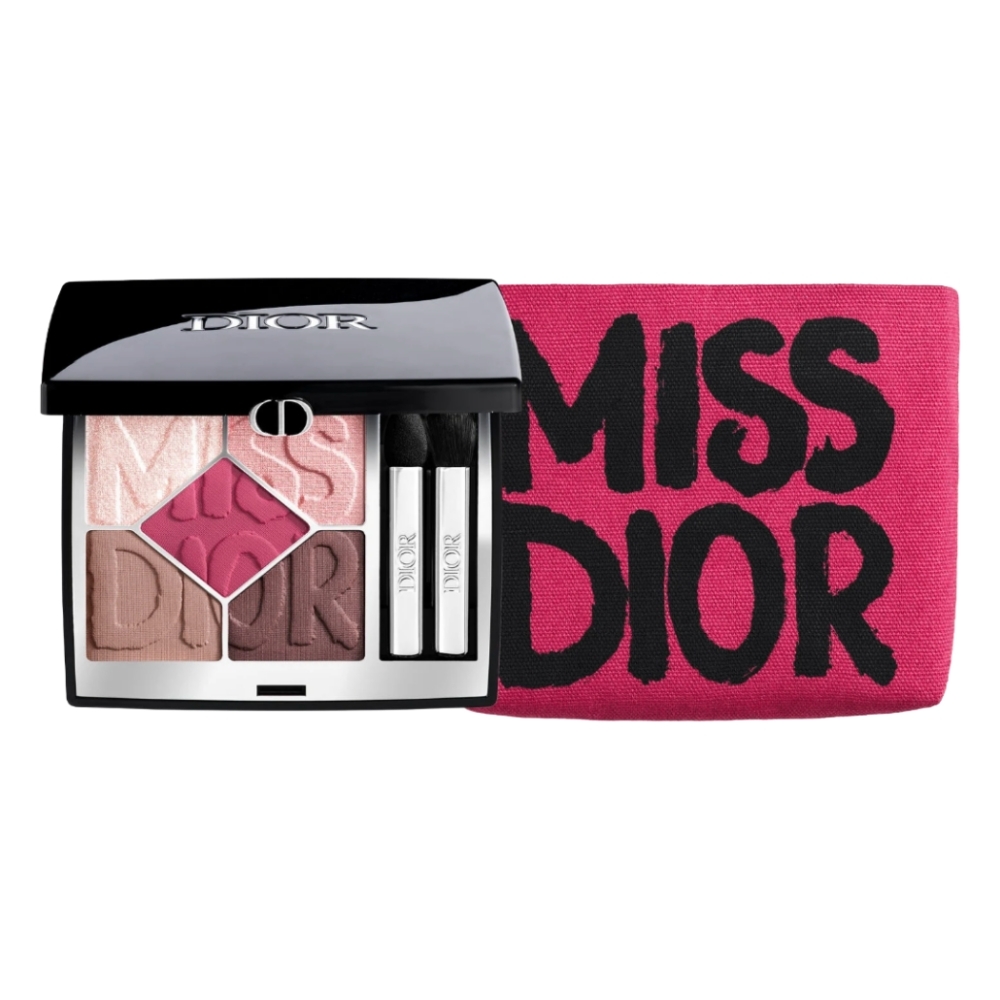 DIOR BEAUTY 高級訂製五色眼影 – Miss Dior塗鴉標記珍藏版 #862 Shocking Pink
