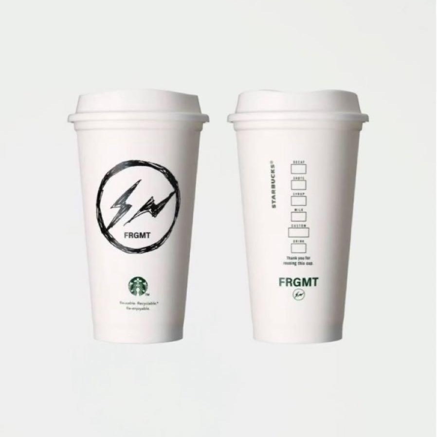 日本限定 星巴克 STARBUCKS Japan x FRAGMENT 藤原浩 Reusable Cup FRGMT MYST 隨行杯 環保杯
