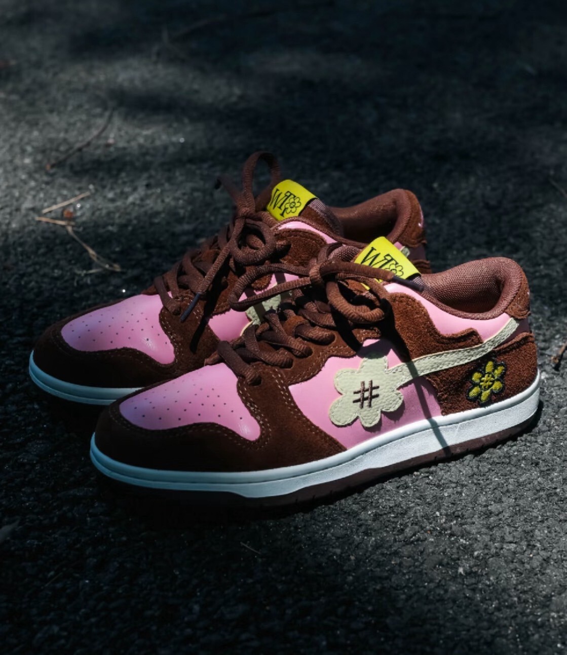 WATER THE PLANT 草莓焦糖配色 刺繡小花鞋 WTP Candy