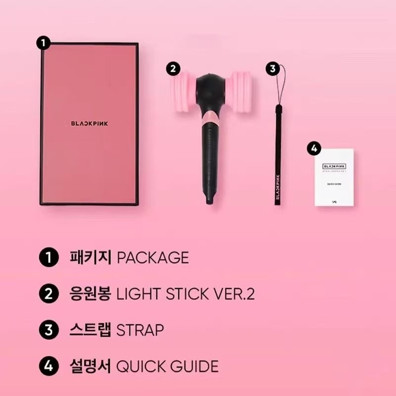 [HAO NICE] 秒殺 50組blackpink 三代藍芽應援棒