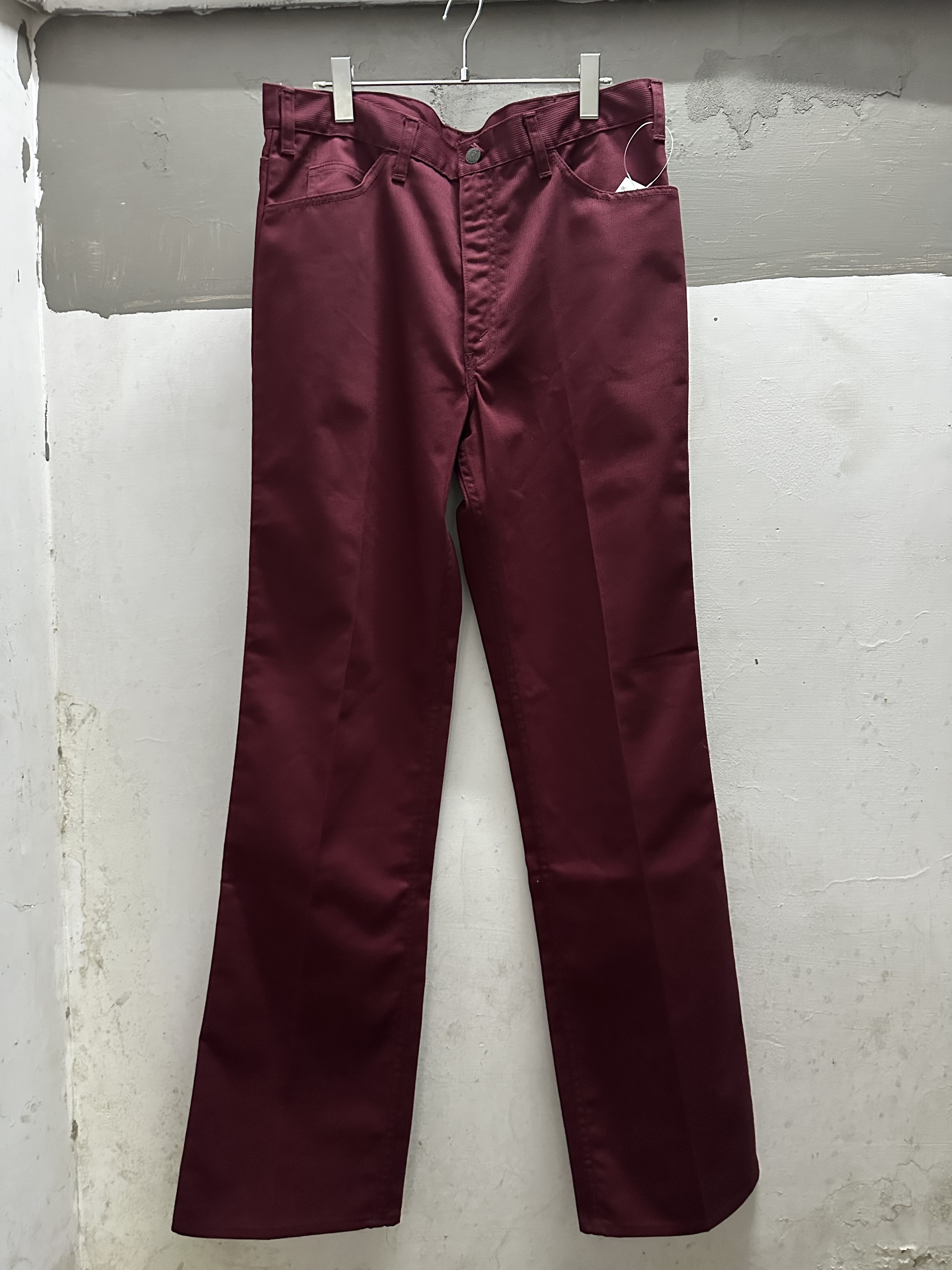 70’s LEVI’S 517 BIGE STA-PREST PANTS DEAD STOCK w35