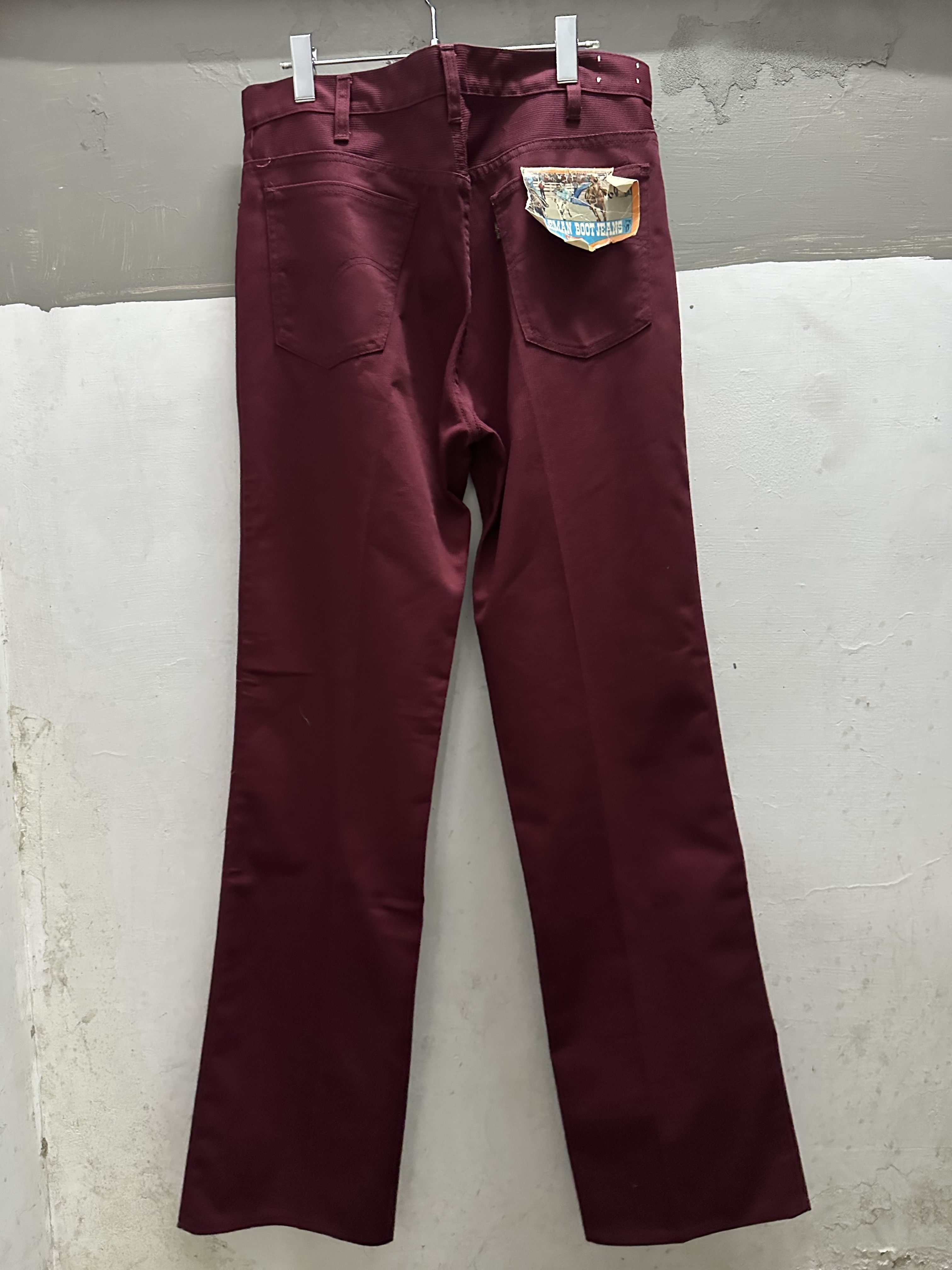 70’s LEVI’S 517 BIGE STA-PREST PANTS DEAD STOCK w35