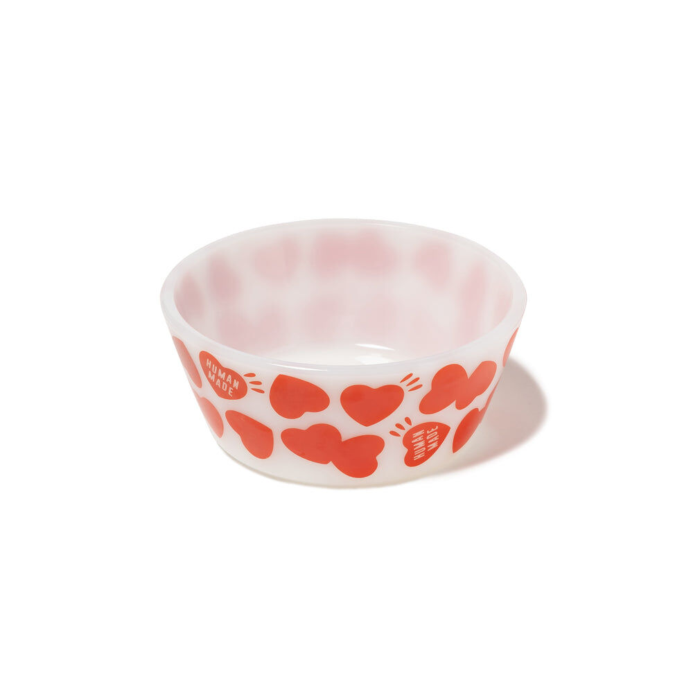 2025AW HUMAN MADE HEART PATTERN BOWL 滿版 愛心 玻璃 耐用  碗 現貨 HM29GD148