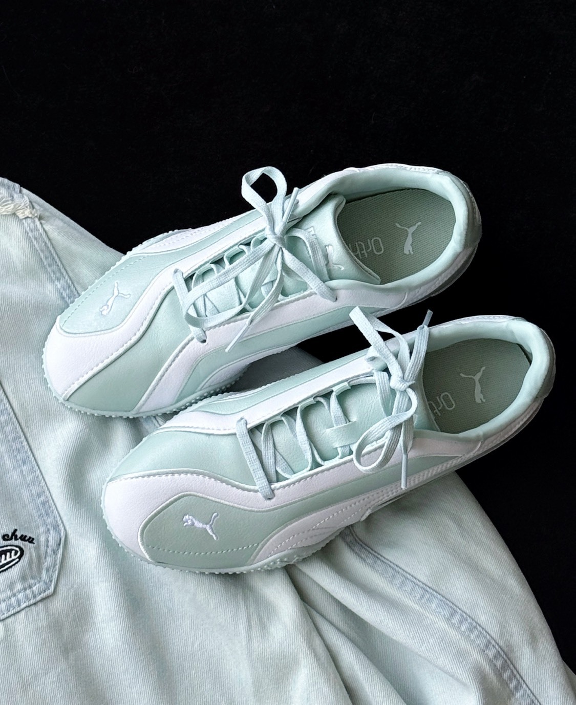 【Focus Store】預購 Puma Bella V2 Leather "Mint" 薄荷綠 皮革 404043-04
