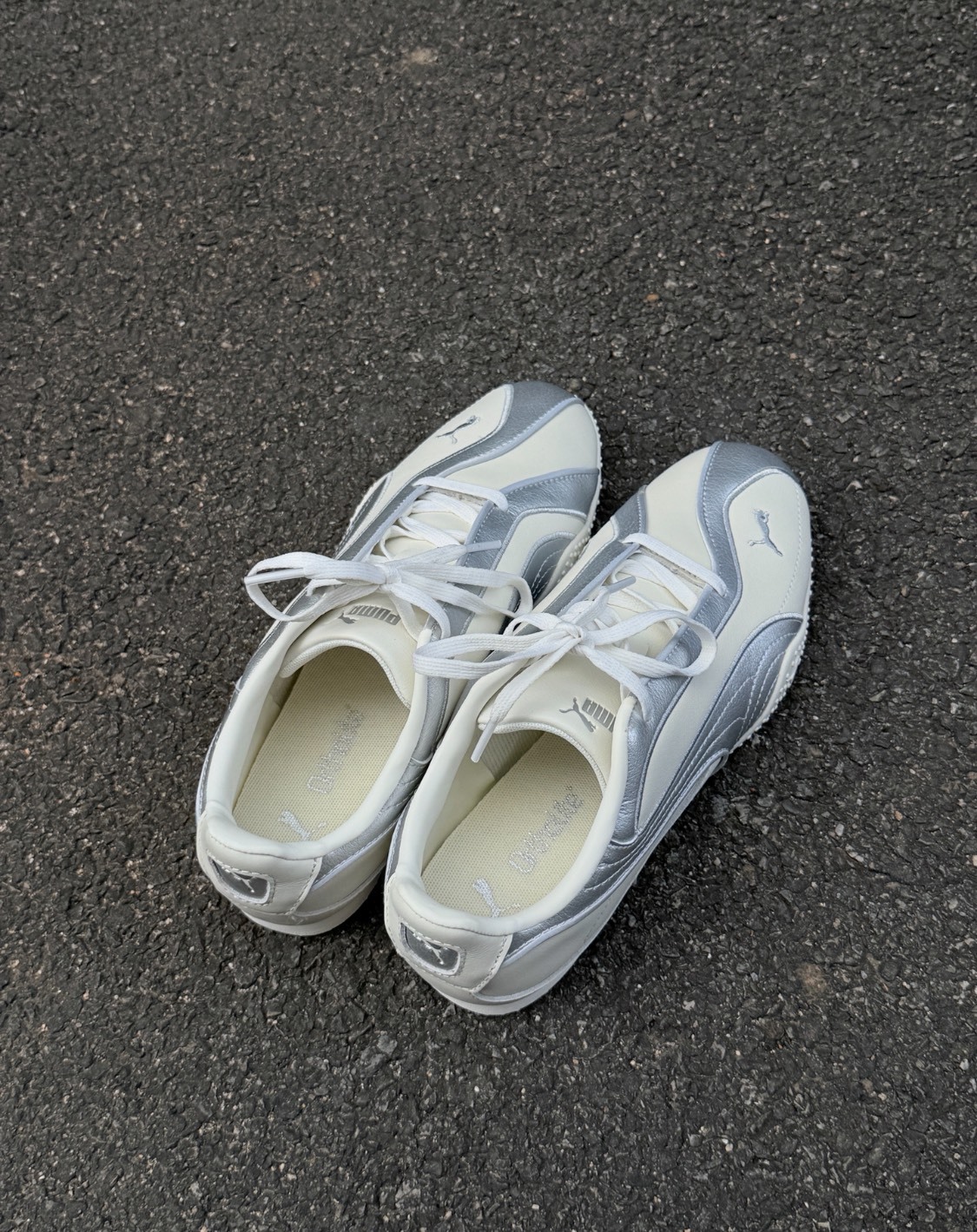 【Focus Store】預購 Puma Bella V2 Leather "Biedge&Silver" 米白銀 皮革 404043-02