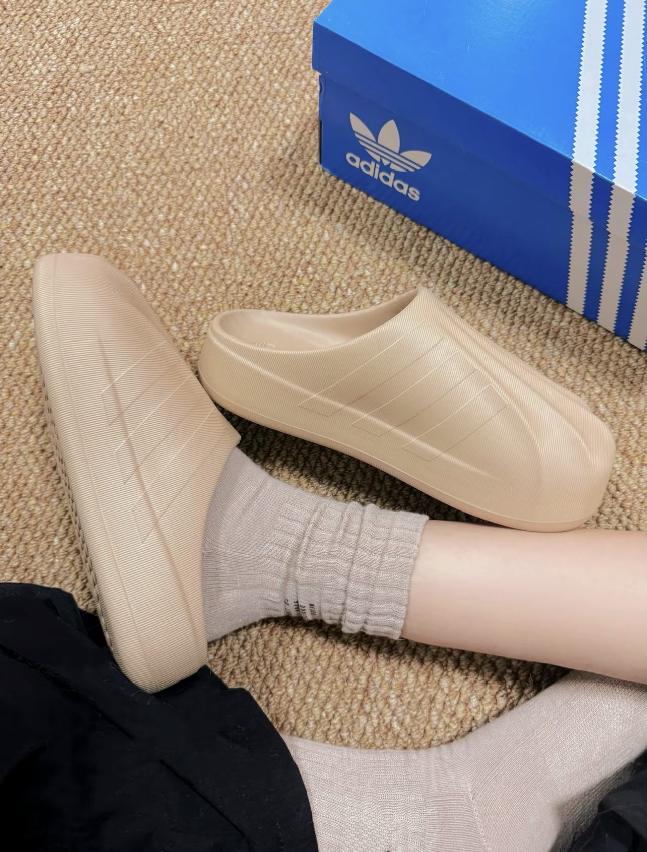 Adidas Originals adiFOM SUPERSTAR MULE拖鞋 IE0754