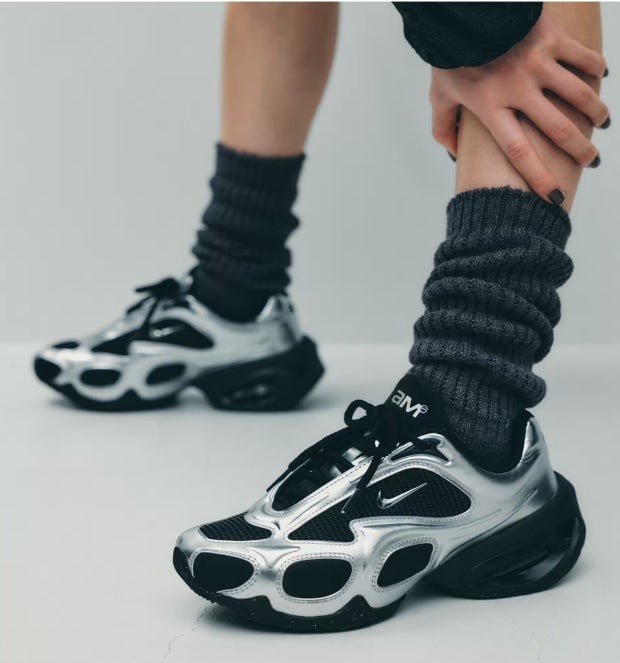 【Luxury】卡寶同款限定穿搭 Nike Wmns Air Max Muse  Black Metallic Silver 金屬銀黑 FV1920-001