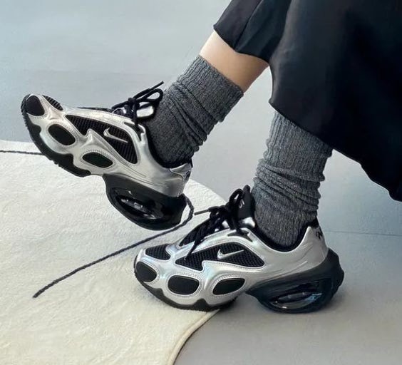 【Luxury】卡寶同款限定穿搭 Nike Wmns Air Max Muse  Black Metallic Silver 金屬銀黑 FV1920-001