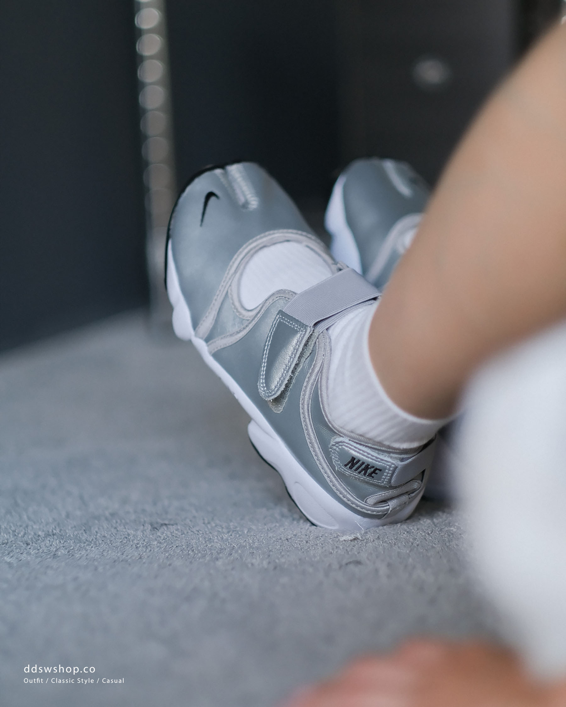 "調貨" Nike Air Rift 忍者鞋 銀色 女款 HM5737-003