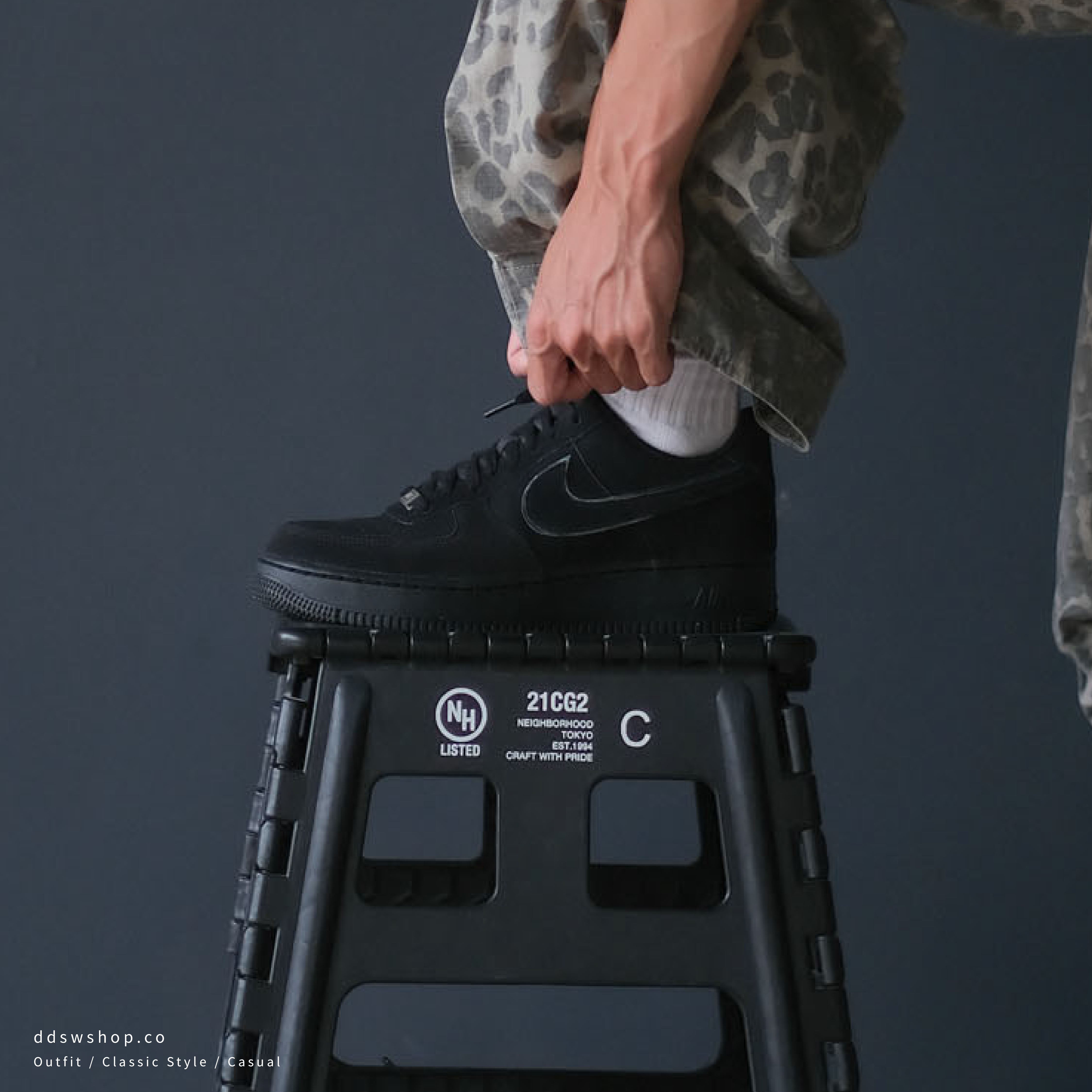 "代購" Nike Air Force 1 Low "Black Cat" 黑豹 黑麂皮 男女鞋 HQ1966-002