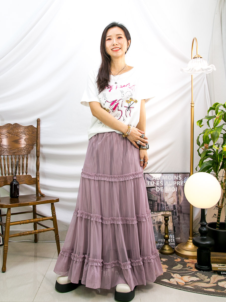 【夏日SUMMER SALE】兔仔PRINT．COTTON料TOP【不設退換】【因SUMMER SALE訂單較多，需要7-10個工作天才安排出貨】