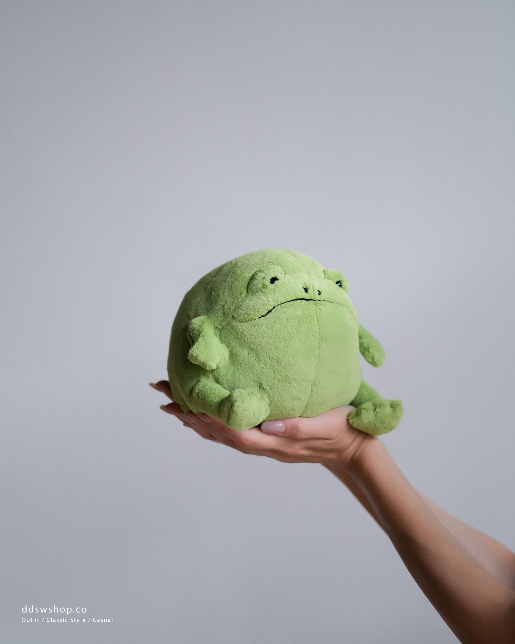 "英國代購" JELLYCAT 胖青蛙 造型 絨毛玩具