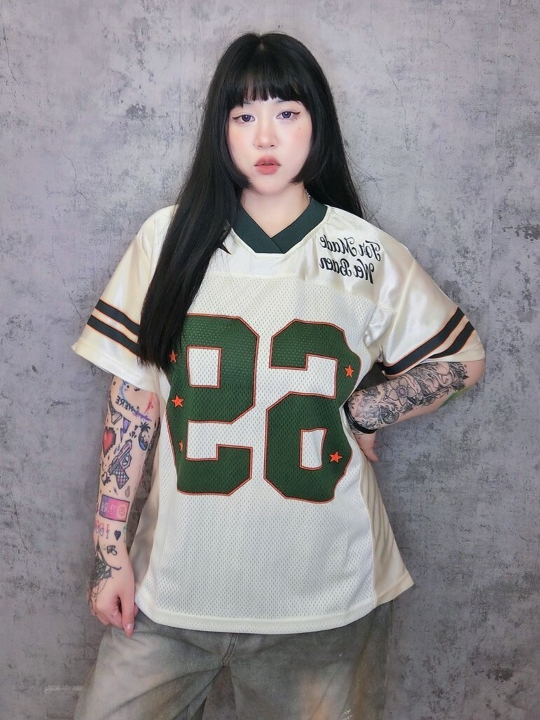 復古配色性格搭配數字球衣