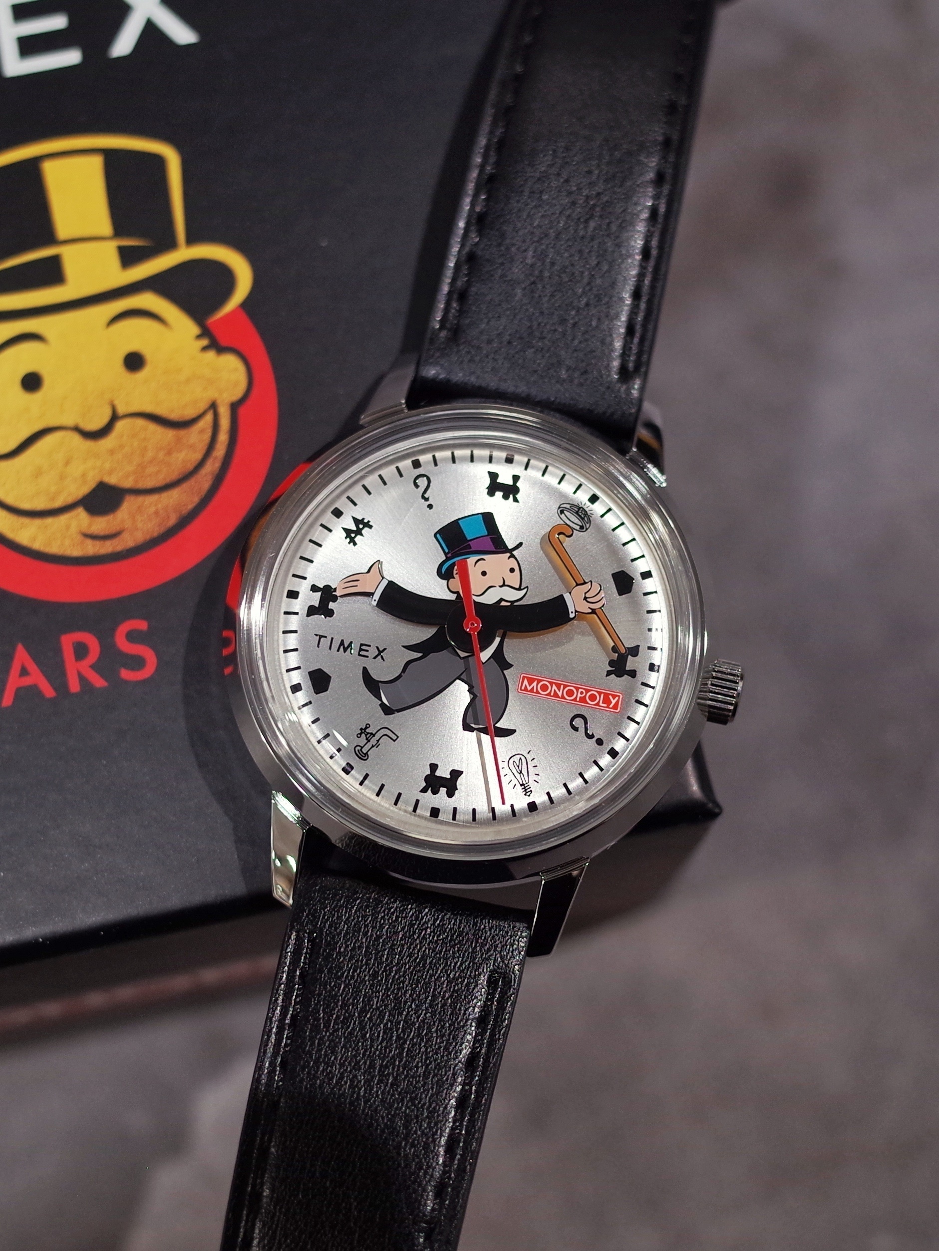 Timex Marlin® Automatic x Monopoly 38mm TW2Y46900 皮帶機械錶