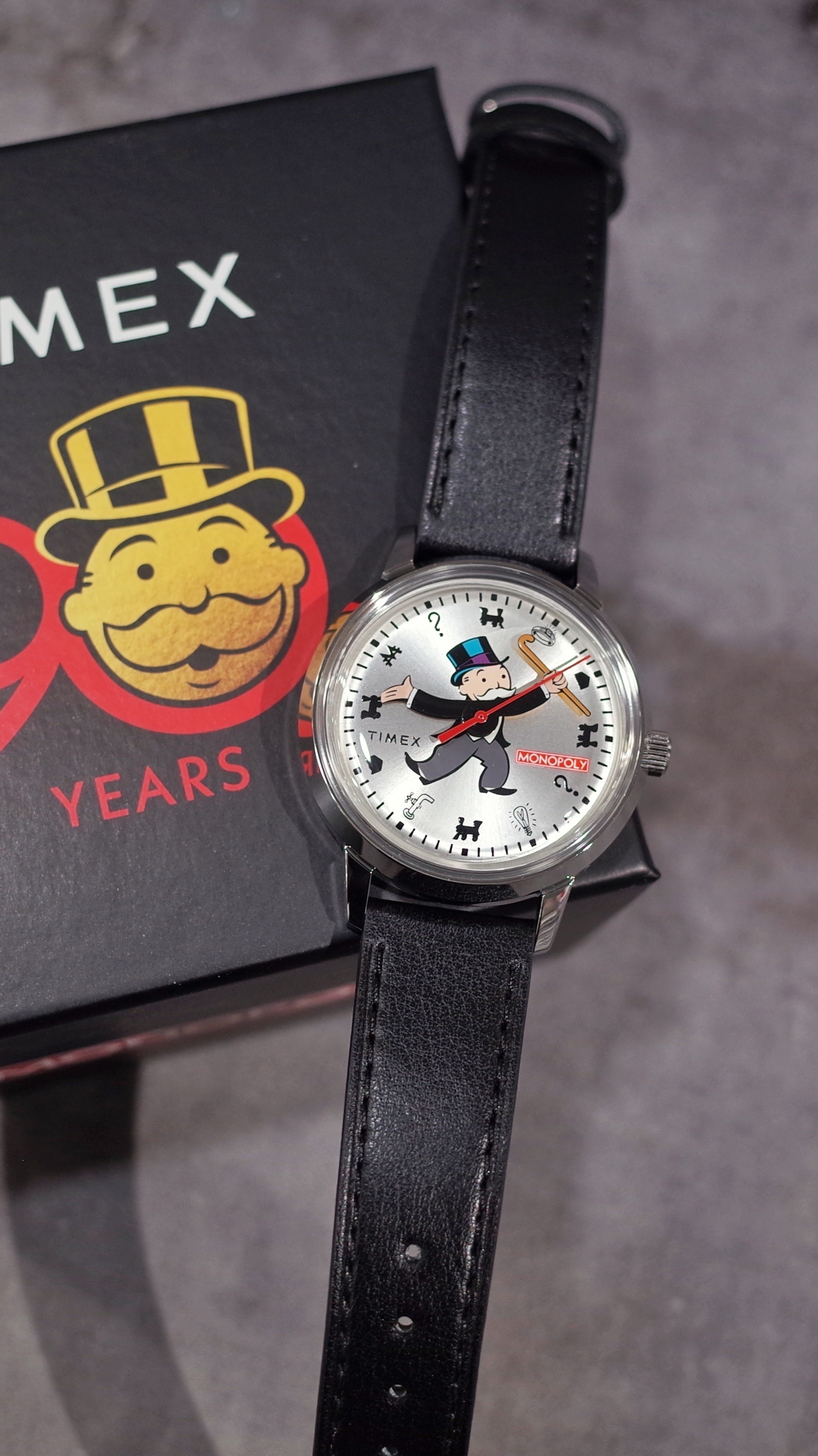 Timex Marlin® Automatic x Monopoly 38mm TW2Y46900 皮帶機械錶