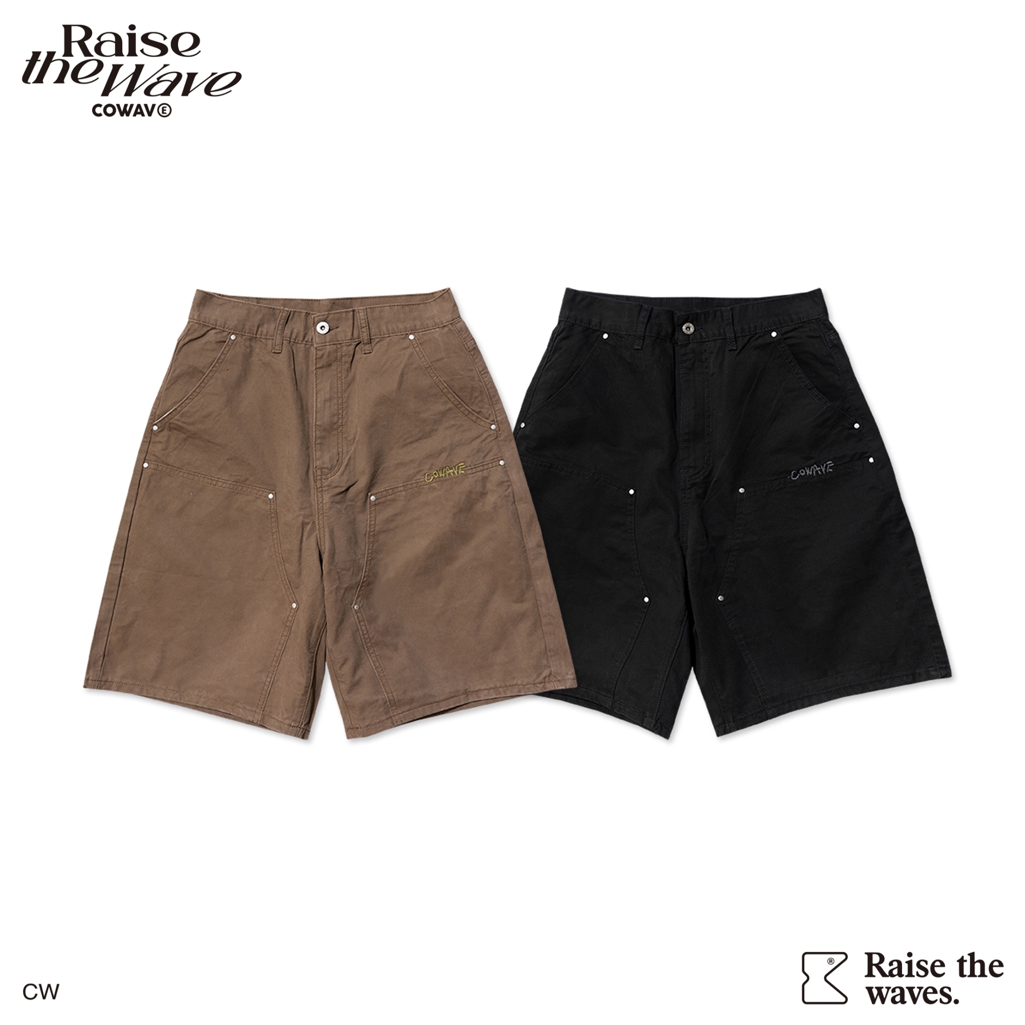 COWAVE 2025 Spring & Summer Doubleknee Short