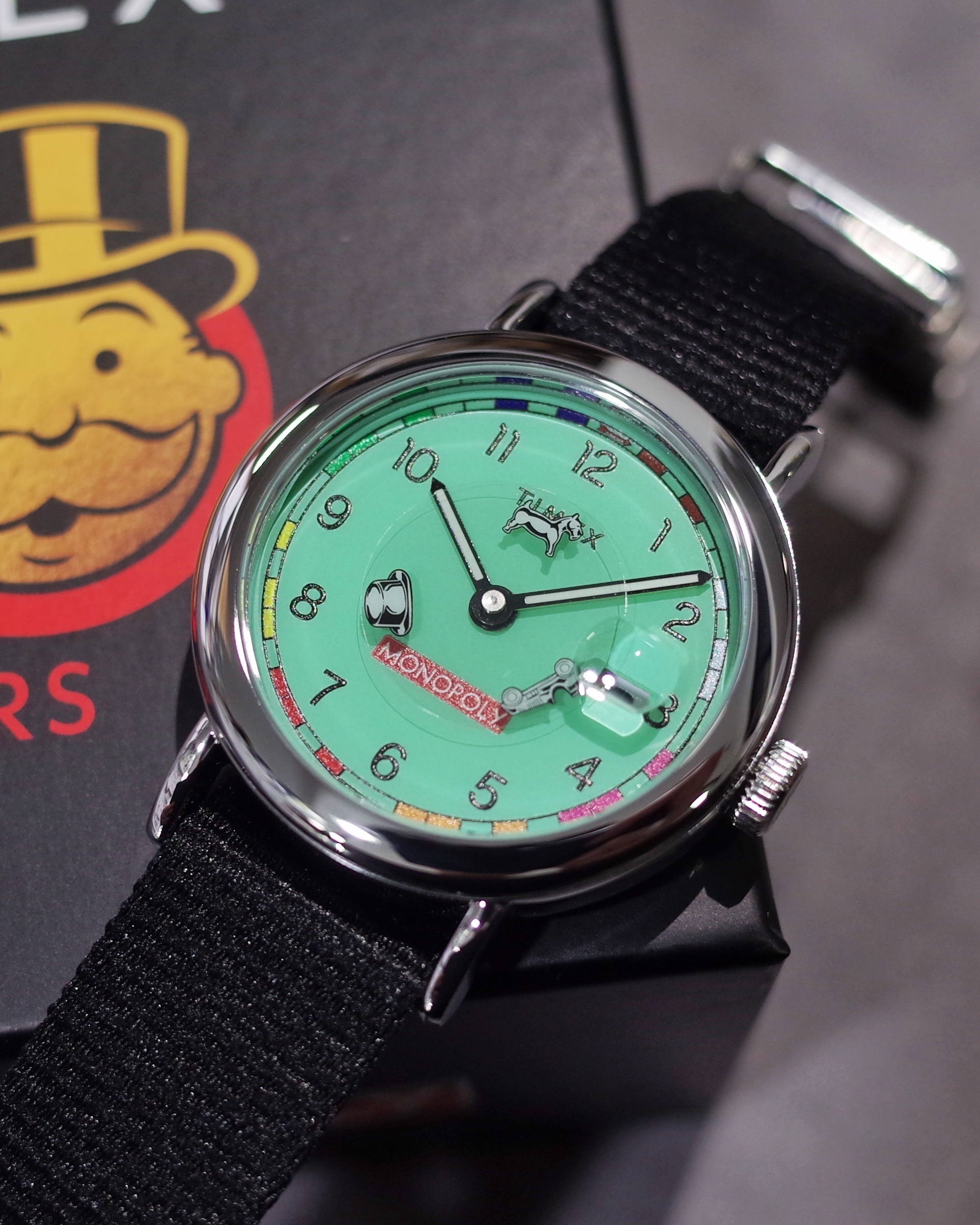 Timex x Monopoly  90th Anniversary Weekender 37mm TW2Y47000