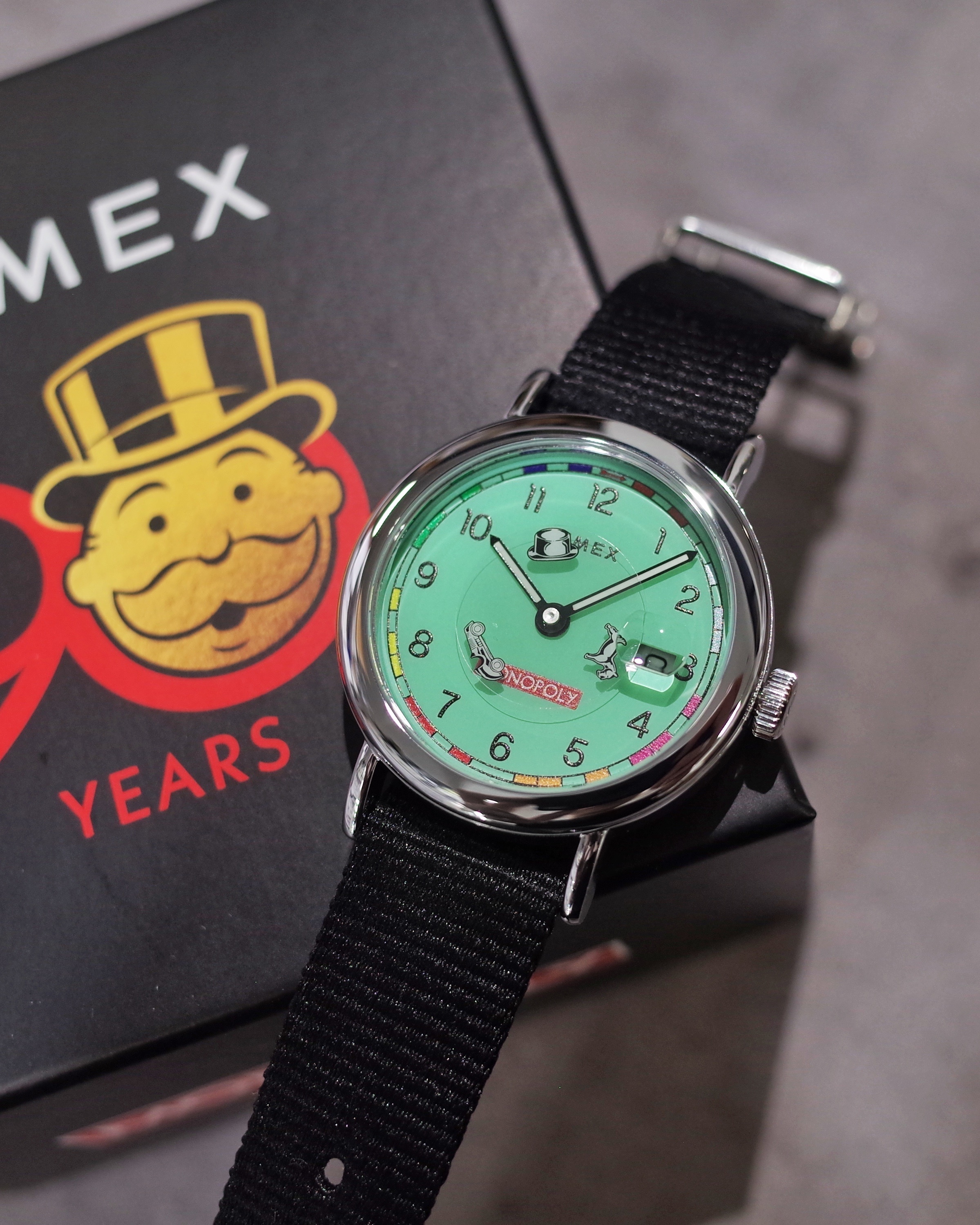 Timex x Monopoly  90th Anniversary Weekender 37mm TW2Y47000