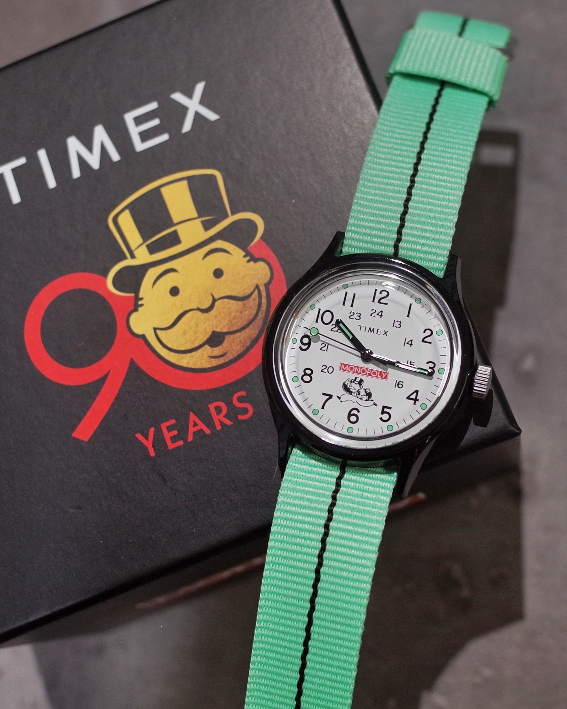 Timex x Monopoly 90th Anniversary MK1 Resin 36mm TW2Y47100