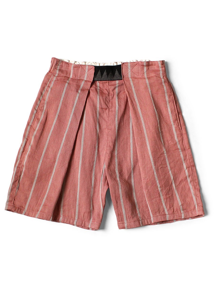 2025AW KAPITAL Linen Phillies Stripe Easy Beach Go Shorts 亞麻 直紋 海灘 短褲 現貨 EK-1048EK-1048SPA