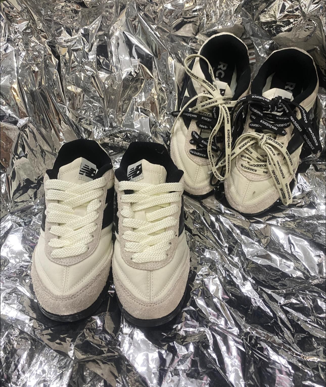 NB 經典復古款 運動休閒鞋 RC42 (附黑白logo鞋帶)